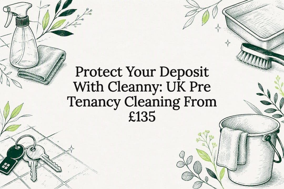 Protect Your Deposit With Cleanny: UK Pre Tenancy Cleaning From £135
