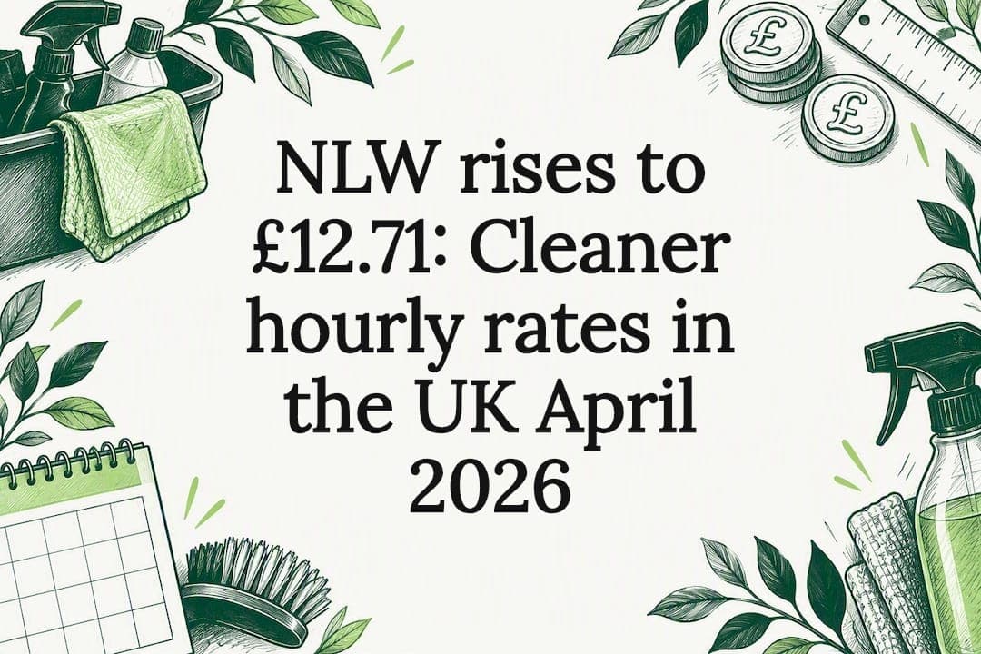 NLW rises to £12.71: Cleaner hourly rates in the UK April 2026