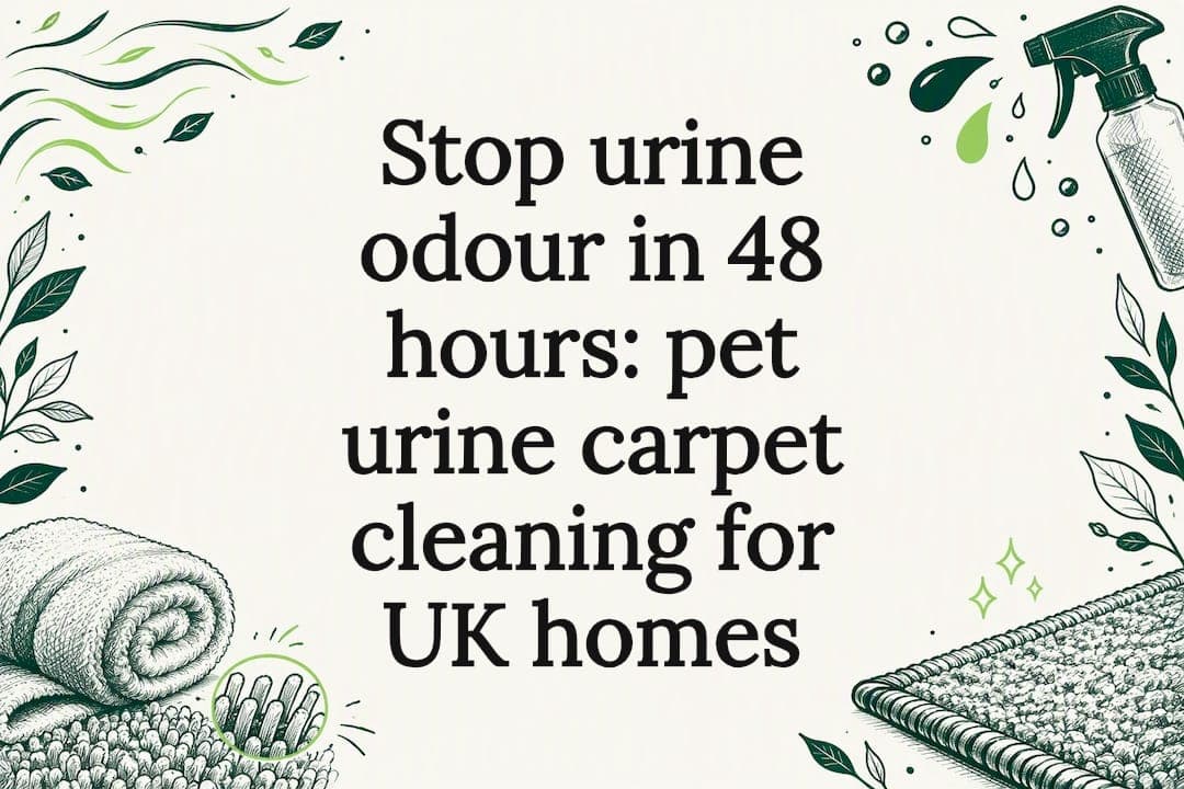 Stop urine odour in 48 hours: pet urine carpet cleaning for UK homes