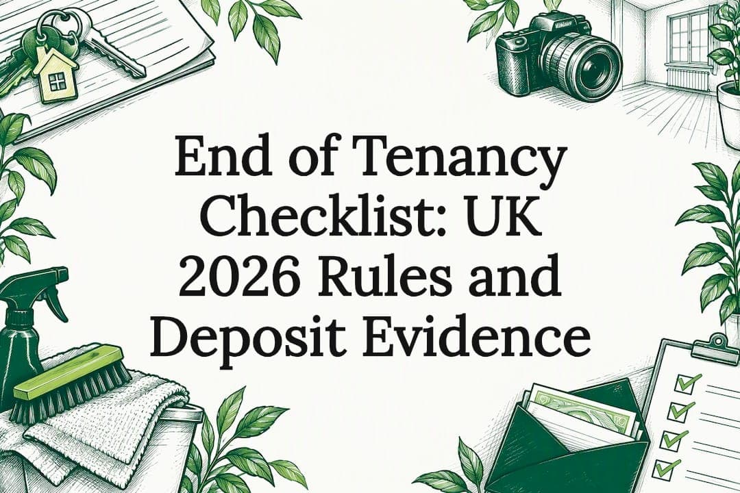 End of Tenancy Checklist: UK 2026 Rules and Deposit Evidence