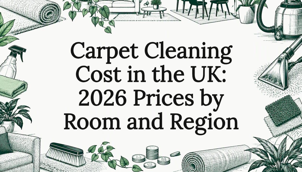 Carpet Cleaning Cost in the UK: 2026 Prices by Room and Region