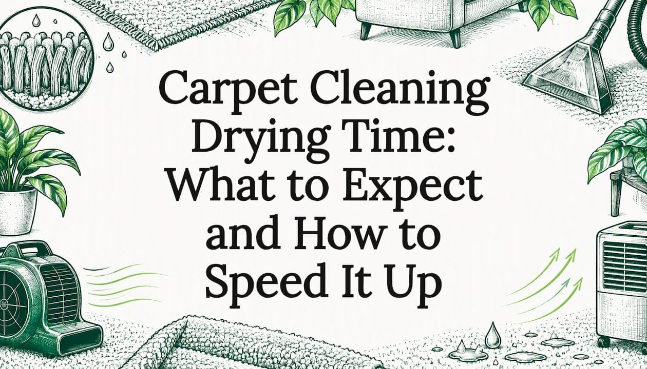 Carpet Cleaning Drying Time: What to Expect and How to Speed It Up
