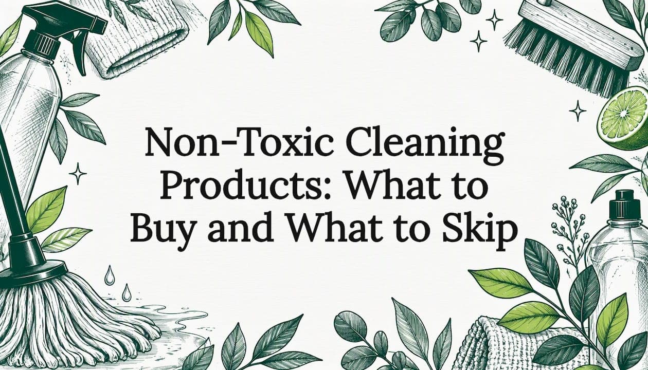 Non-Toxic Cleaning Products: What to Buy and What to Skip